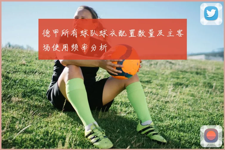 德甲所有球队球衣配置数量及主客场使用频率分析